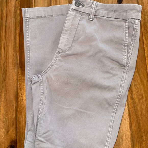 J. Crew Grey Straight Leg Pants - Picture 1 of 4